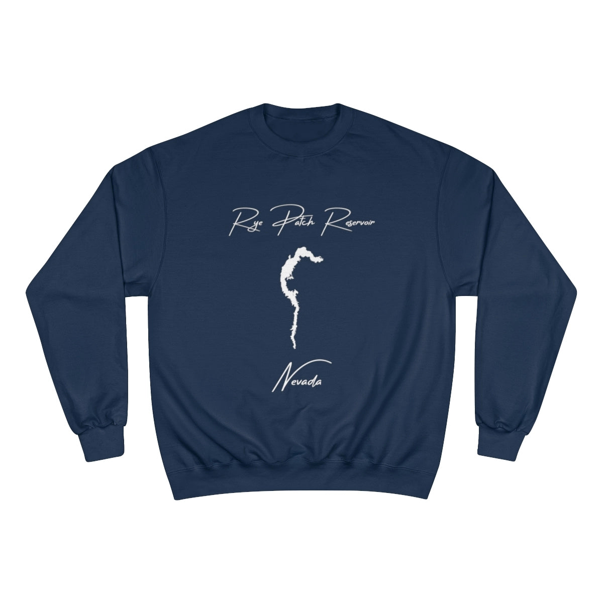 Nevada  Rye  Patch  Reservoir  Sweatshirt  front  position  view  from  front  navy.webp