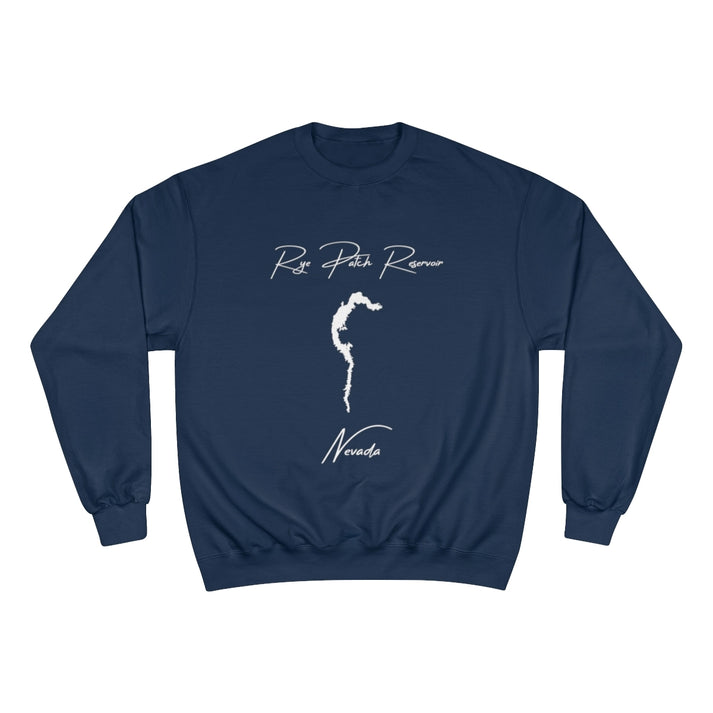 Nevada  Rye  Patch  Reservoir  Sweatshirt  front  position  view  from  front  navy.webp