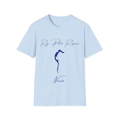 Nevada  Rye  Patch  Reservoir  T-shirt  front  position  view  from  front  light  blue.webp