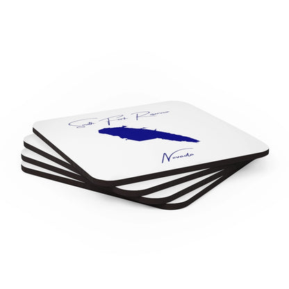 Nevada  South  Fork  Reservoir  Coaster  Set  front  position  view  from  stacked  3.75  x  3.75.webp