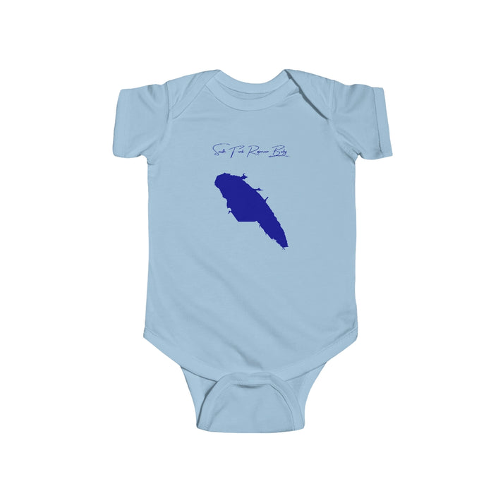Nevada  South  Fork  Reservoir  Onesie  front  position  view  from  front  light  blue.webp