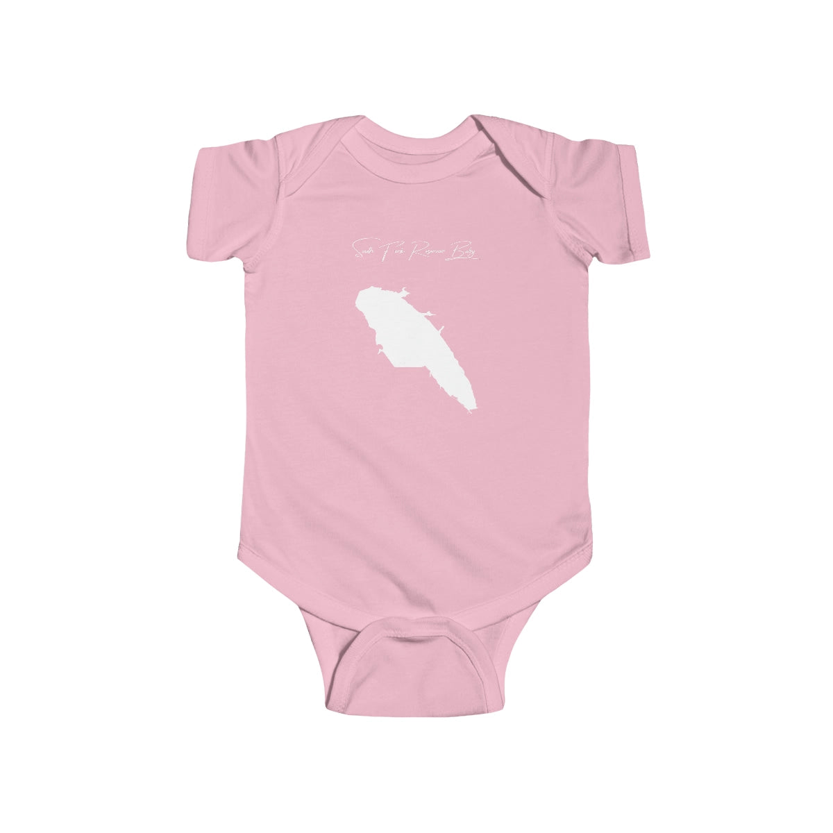 Nevada  South  Fork  Reservoir  Onesie  front  position  view  from  front  pink.webp