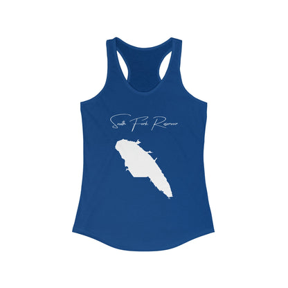 Nevada  South  Fork  Reservoir  Racerback-Tank  front  position  view  from  front  solid  royal.webp