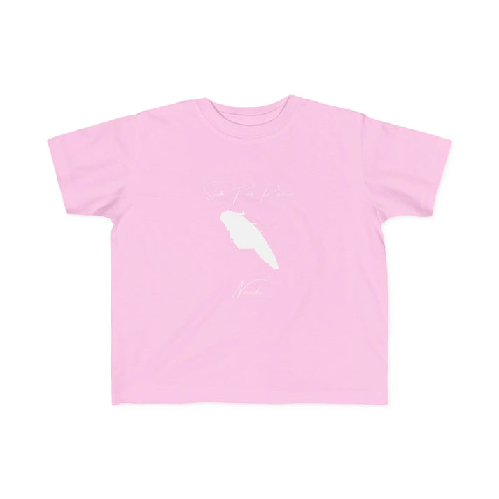 Nevada  South  Fork  Reservoir  Toddler  T-shirt  front  position  view  from  front  pink.webp