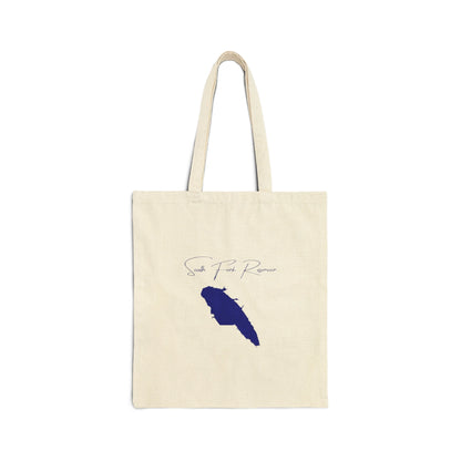 Nevada  South  Fork  Reservoir  Tote  Bag  back  position  view  from  back  15  x  16.webp