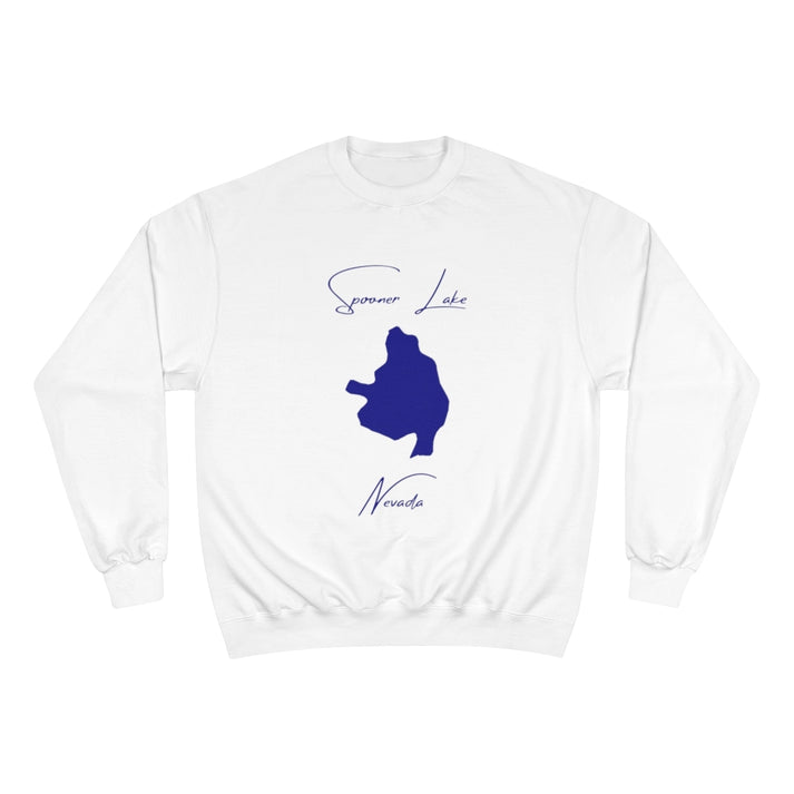 Nevada  Spooner  Lake  Sweatshirt  front  position  view  from  front  white.webp