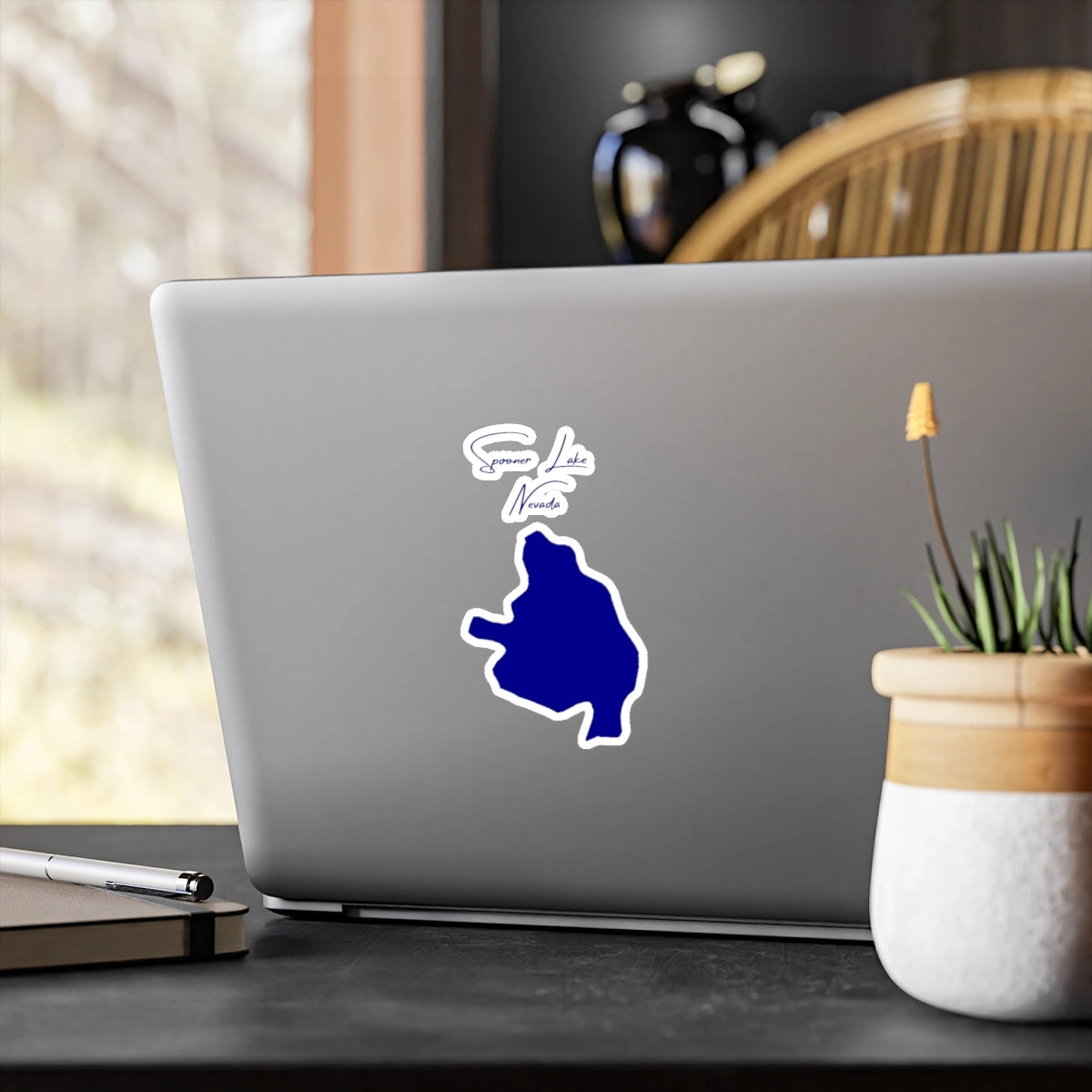 Nevada  Spooner  Lake  Vinyl  Decal  other  position  view  from  context-3  4  x  6.webp