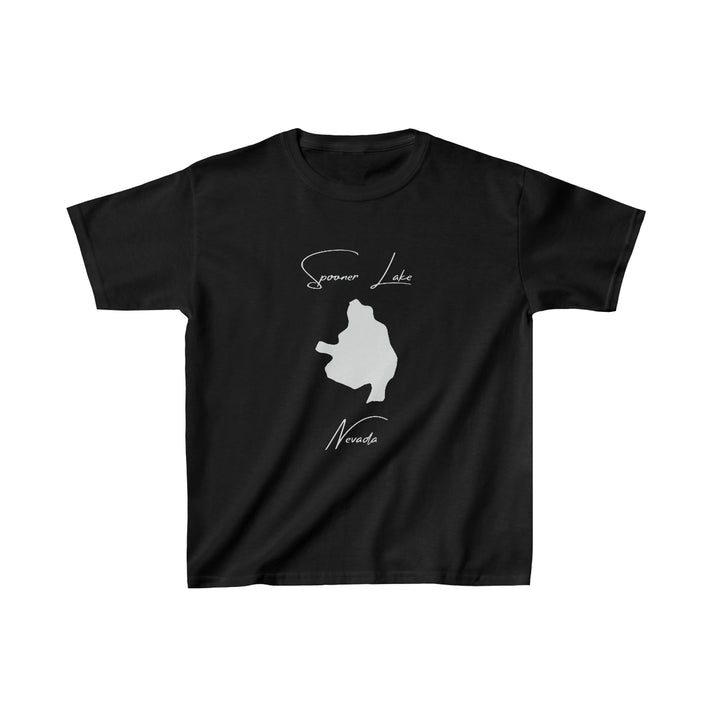 Nevada  Spooner  Lake  Youth  T-shirt  front  position  view  from  front  black.webp