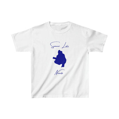 Nevada  Spooner  Lake  Youth  T-shirt  front  position  view  from  front  white.webp