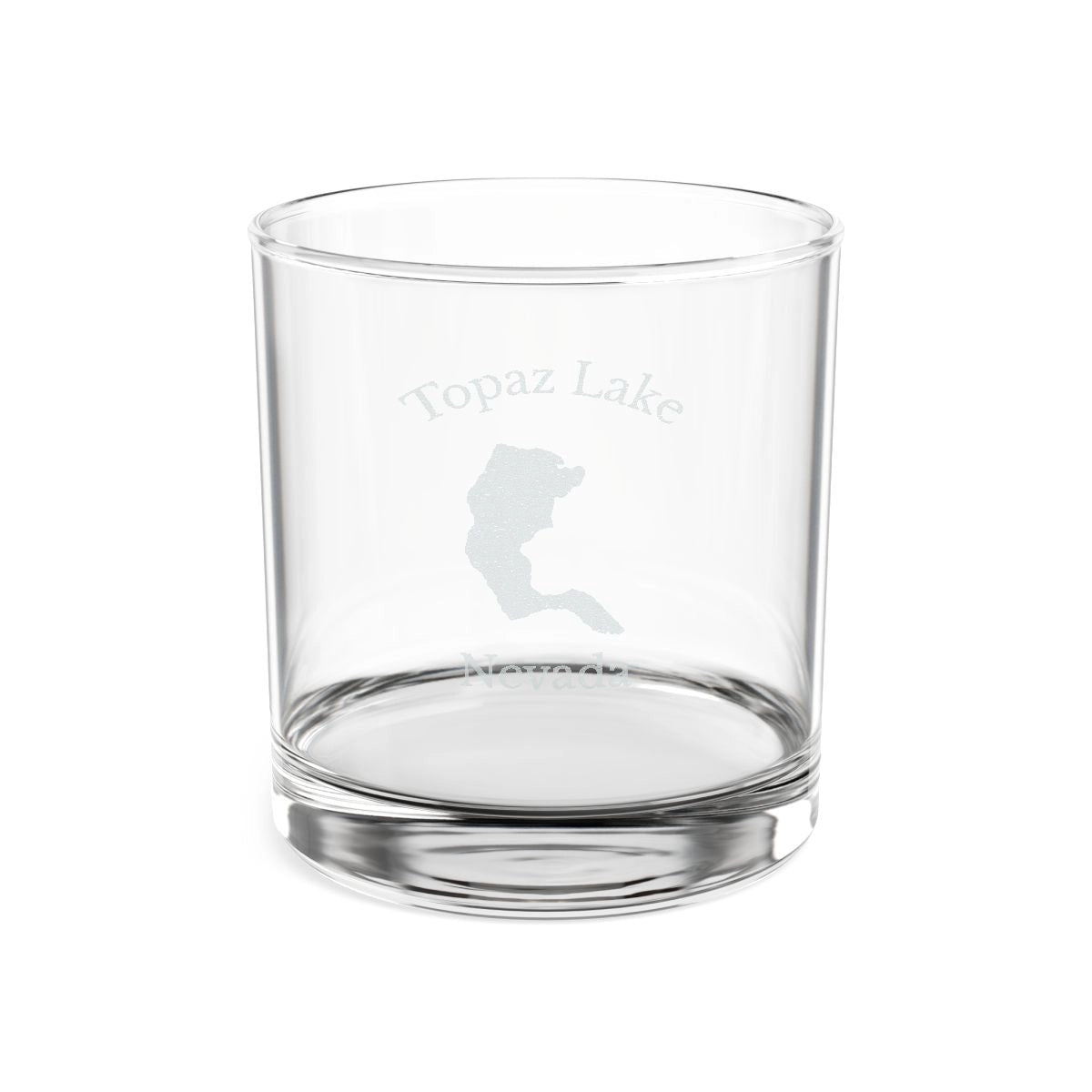 Nevada  Topaz  Lake  Engraved  Whiskey  Glass  other  position  view  from  front  10.5oz.webp