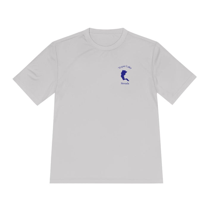 Nevada  Topaz  Lake  Moisture  Wicking  Tee  front  position  view  from  front  silver.webp