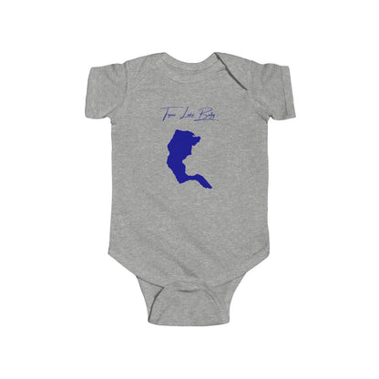 Nevada  Topaz  Lake  Onesie  front  position  view  from  front  heather.webp