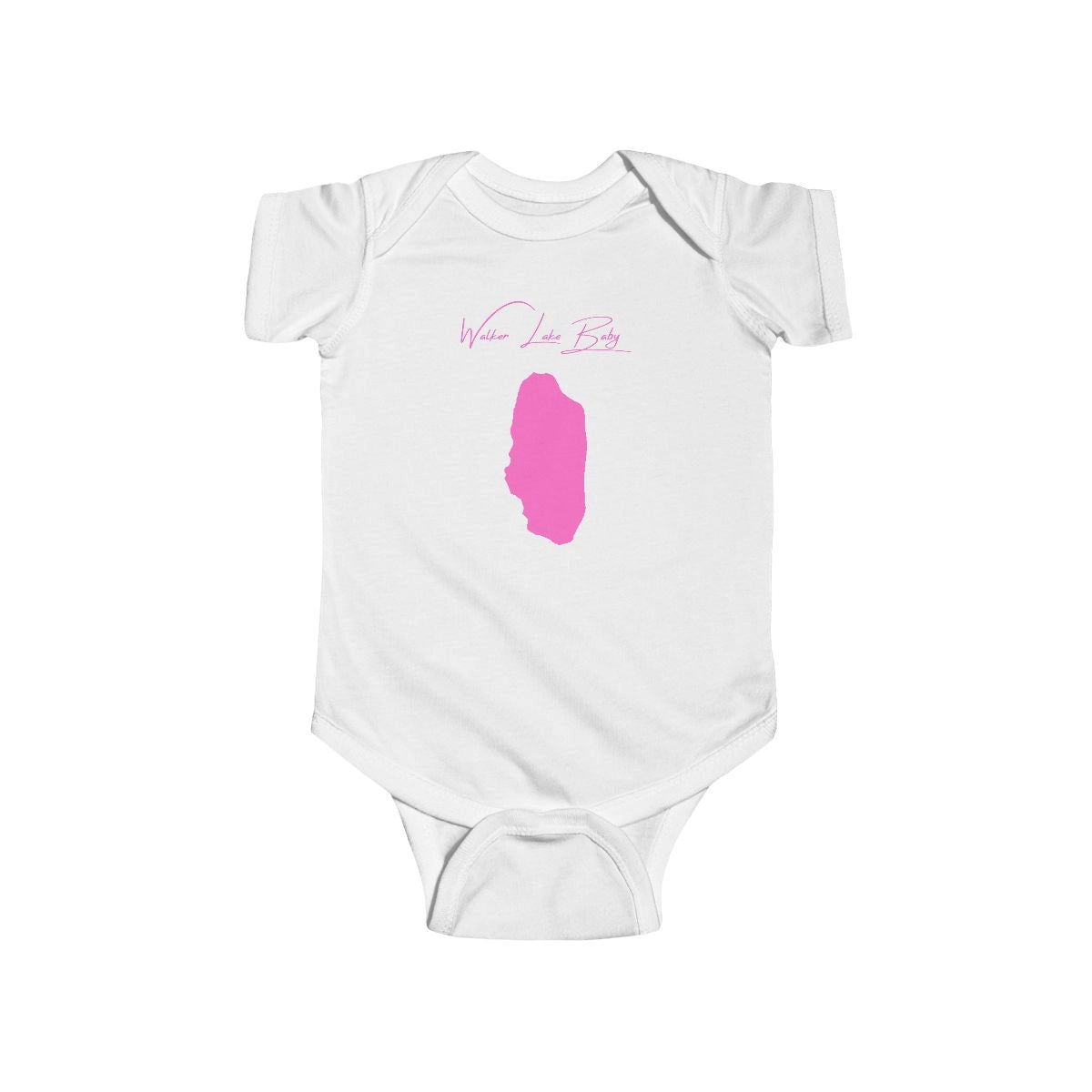 Nevada  Walker  Lake  Onesie  front  position  view  from  front  white.webp