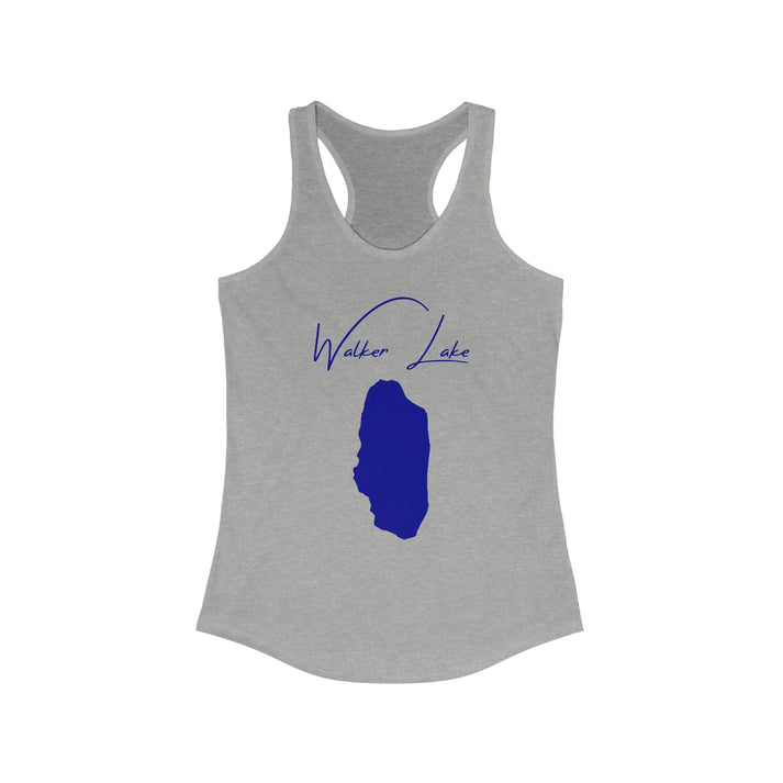Nevada  Walker  Lake  Racerback-Tank  front  position  view  from  front  heather  grey.webp