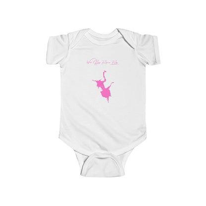 Nevada  Wild  Horse  Reservoir  Onesie  front  position  view  from  front  white.webp
