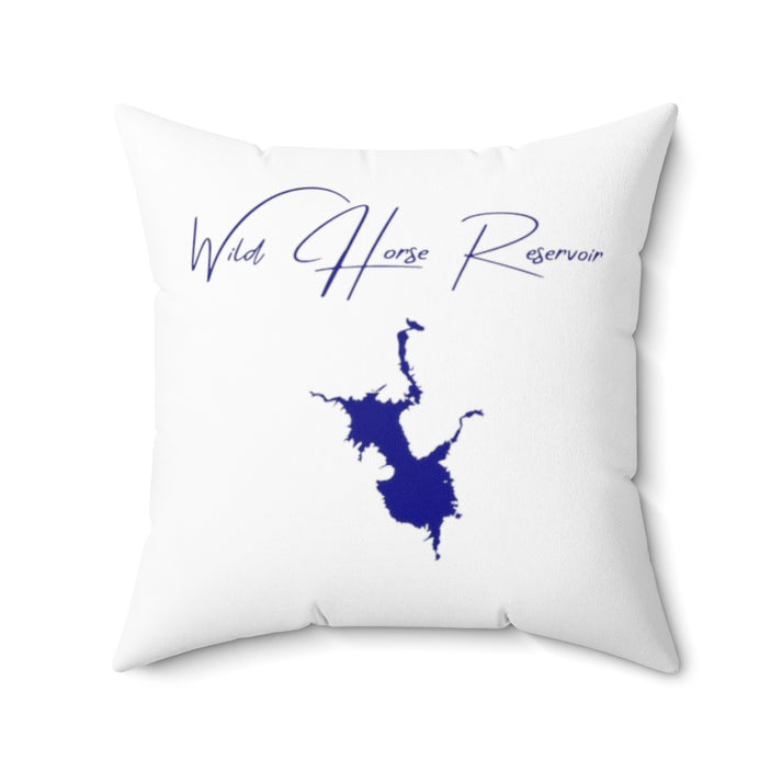 Nevada  Wild  Horse  Reservoir  Pillow  front  position  view  from  front  20  x  20.webp