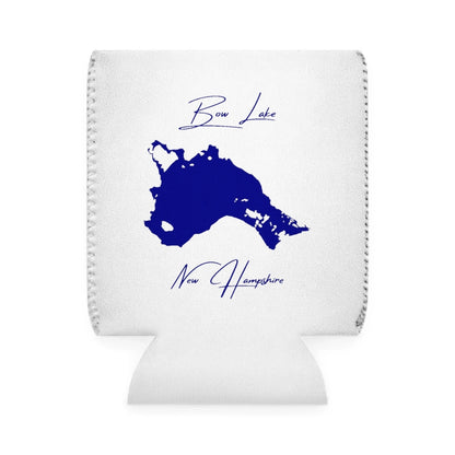 New  Hampshire  Bow  Lake  Can  Koozie  front  position  view  from  front-1  white.webp