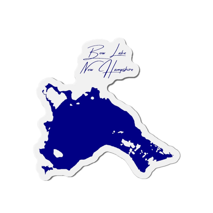 New  Hampshire  Bow  Lake  Die  Cut  Magnet  front  position  view  from  front  4  x  4.webp