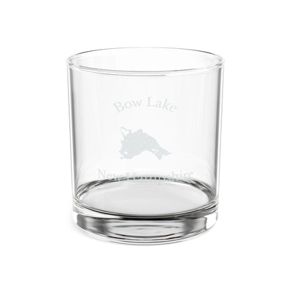 New  Hampshire  Bow  Lake  Engraved  Whiskey  Glass  other  position  view  from  front  10.5oz.webp