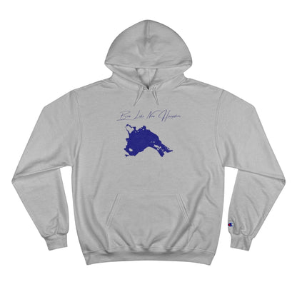 New  Hampshire  Bow  Lake  Hoodie  front  position  view  from  front  light  steel.webp