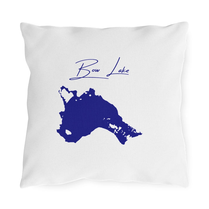 New  Hampshire  Bow  Lake  Outdoor  Pillow  front  position  view  from  front  16  x  16.webp