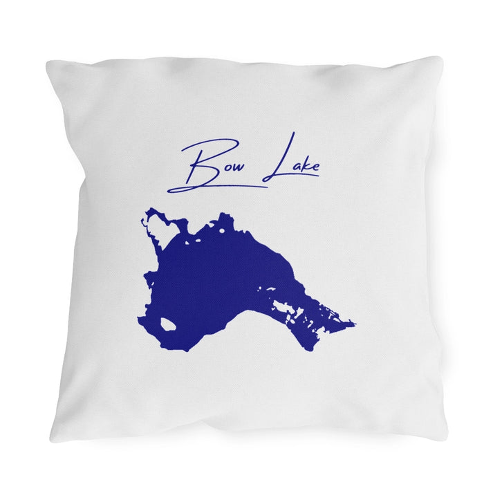 New  Hampshire  Bow  Lake  Outdoor  Pillow  front  position  view  from  front  18  x  18.webp