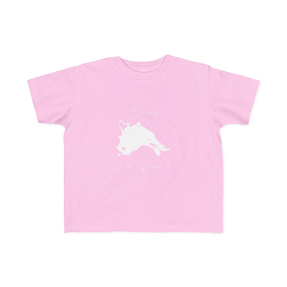 New  Hampshire  Bow  Lake  Toddler  T-shirt  front  position  view  from  front  pink.webp
