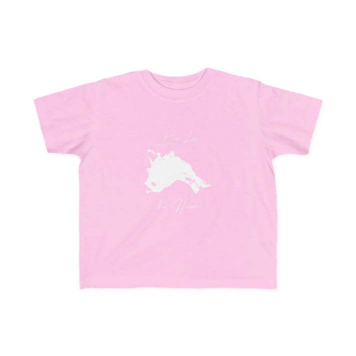 New  Hampshire  Bow  Lake  Toddler  T-shirt  front  position  view  from  front  pink.webp