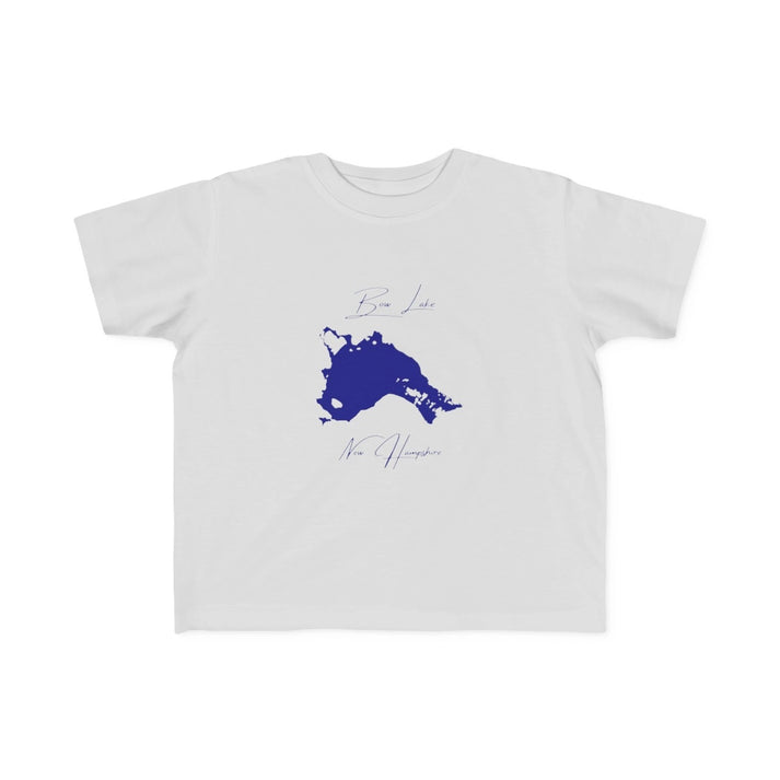 New  Hampshire  Bow  Lake  Toddler  T-shirt  front  position  view  from  front  silver.webp