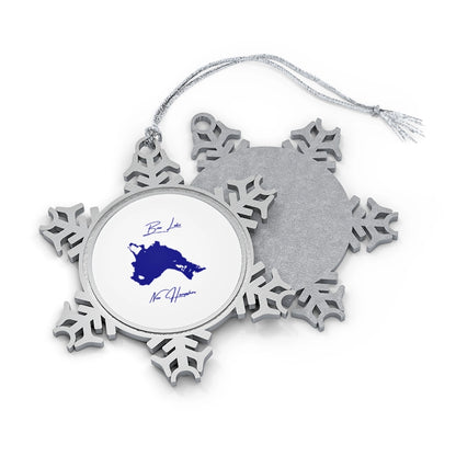 New  Hampshire  Bow  Lake  XMAS  Ornament  front  position  view  from  front-and-back  one  size.webp