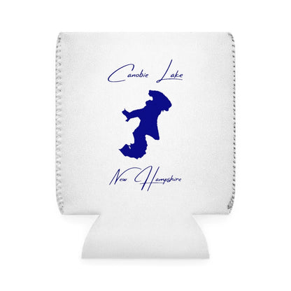New  Hampshire  Canobie  Lake  Can  Koozie  front  position  view  from  front-1  white.webp