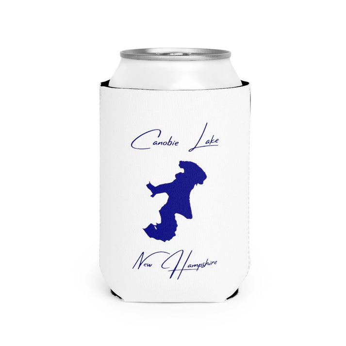 New  Hampshire  Canobie  Lake  Can  Koozie  front  position  view  from  front-2  white.webp