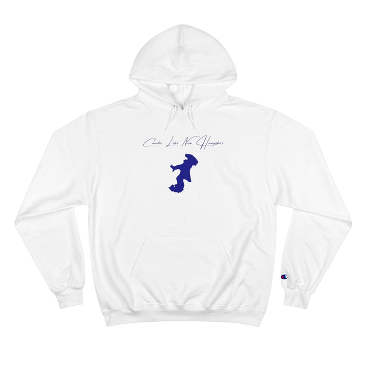 New  Hampshire  Canobie  Lake  Hoodie  front  position  view  from  front  white.webp