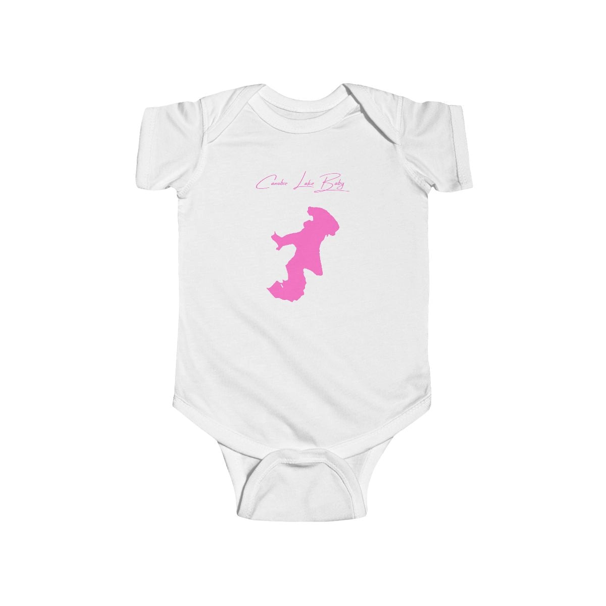 New  Hampshire  Canobie  Lake  Onesie  front  position  view  from  front  white.webp