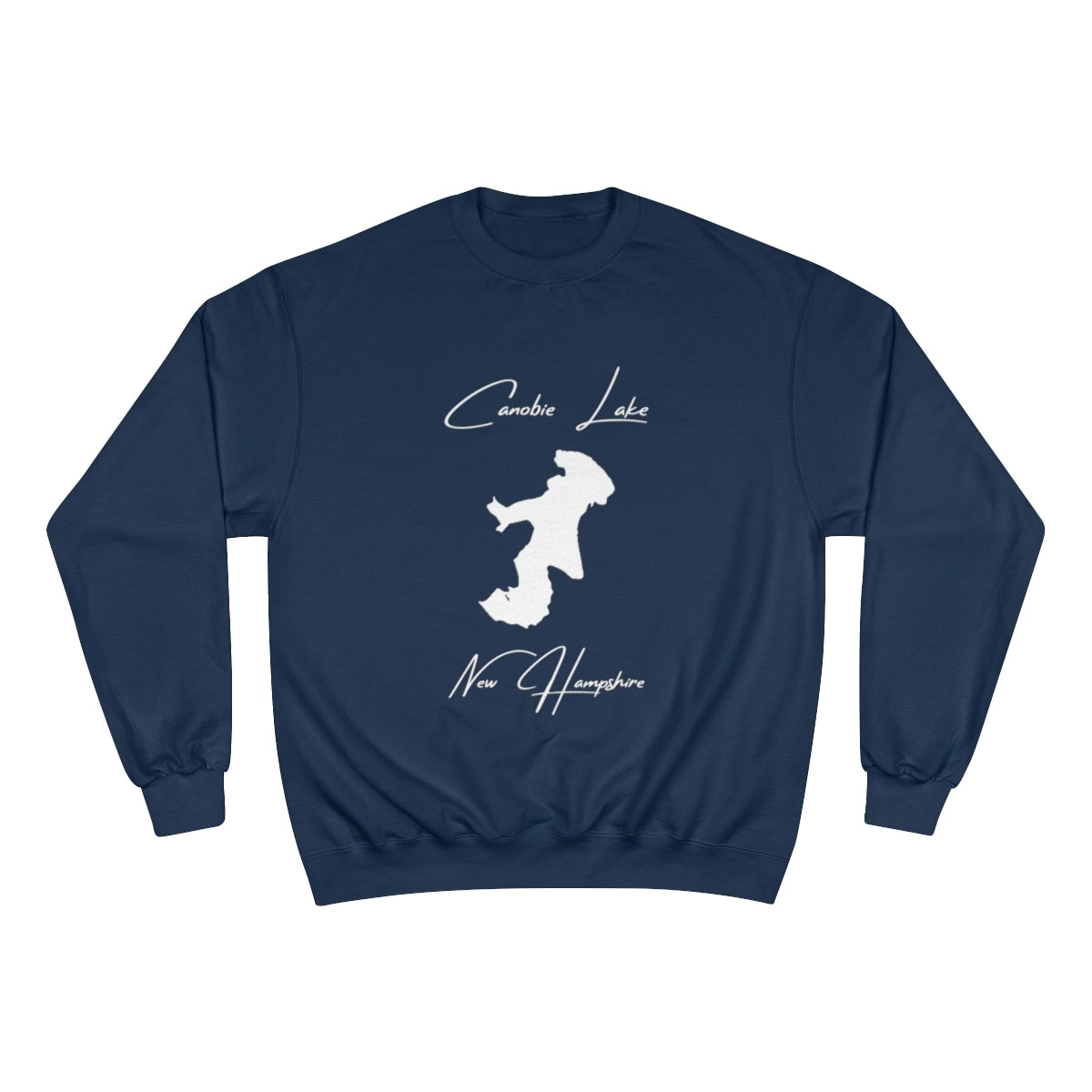 New  Hampshire  Canobie  Lake  Sweatshirt  front  position  view  from  front  navy.webp