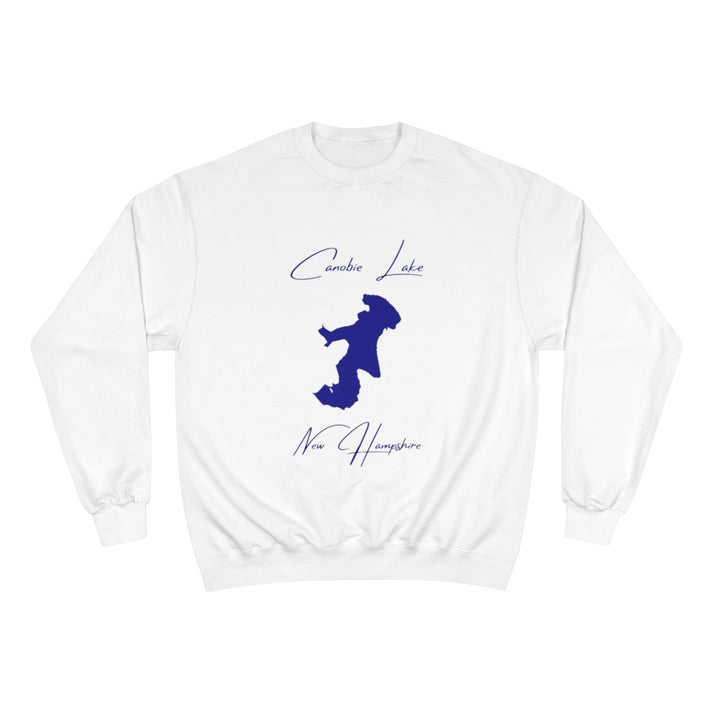 New  Hampshire  Canobie  Lake  Sweatshirt  front  position  view  from  front  white.webp
