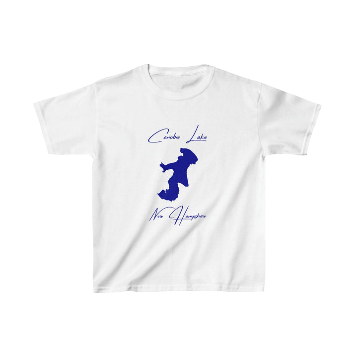 New  Hampshire  Canobie  Lake  Youth  T-shirt  front  position  view  from  front  white.webp