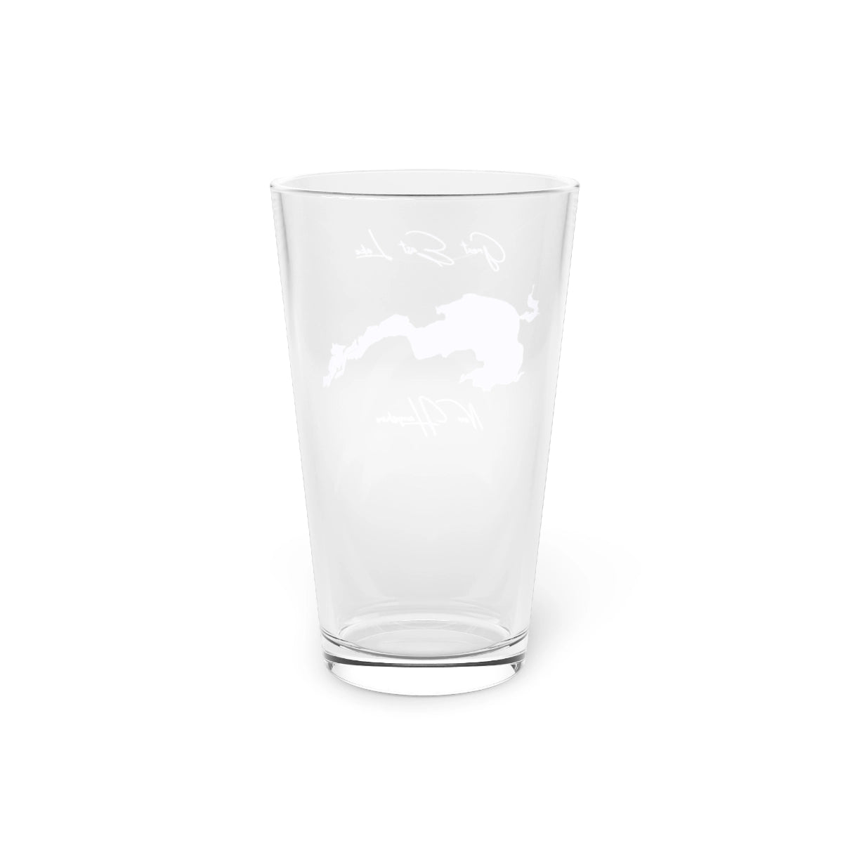 New  Hampshire  Great  East  Lake  16oz  Pint  Glass  front  position  view  from  back  16oz.webp