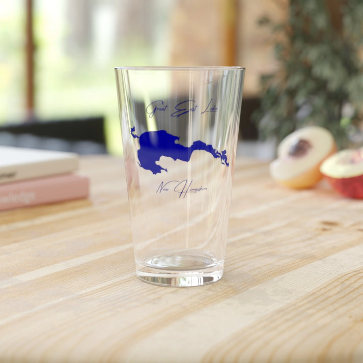 New  Hampshire  Great  East  Lake  16oz  Pint  Glass  front  position  view  from  context-2  16oz.webp