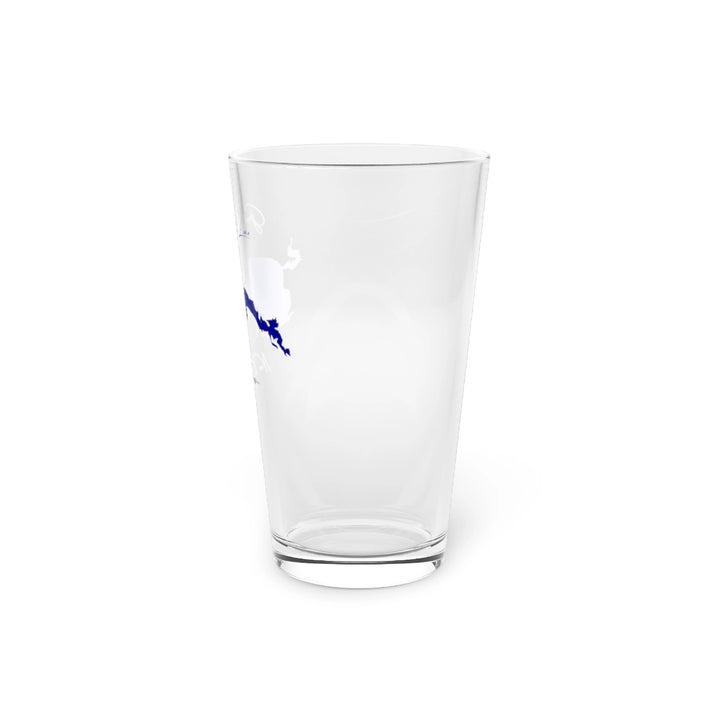 New  Hampshire  Great  East  Lake  16oz  Pint  Glass  front  position  view  from  right  16oz.webp