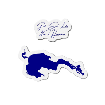 New  Hampshire  Great  East  Lake  Die  Cut  Magnet  front  position  view  from  front  4  x  4.webp