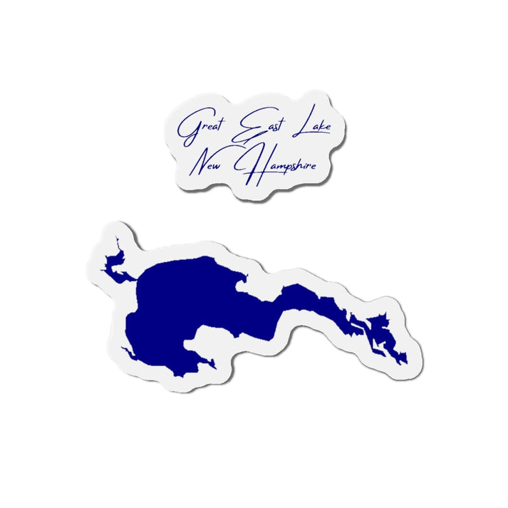 New  Hampshire  Great  East  Lake  Die  Cut  Magnet  front  position  view  from  front  4  x  4.webp