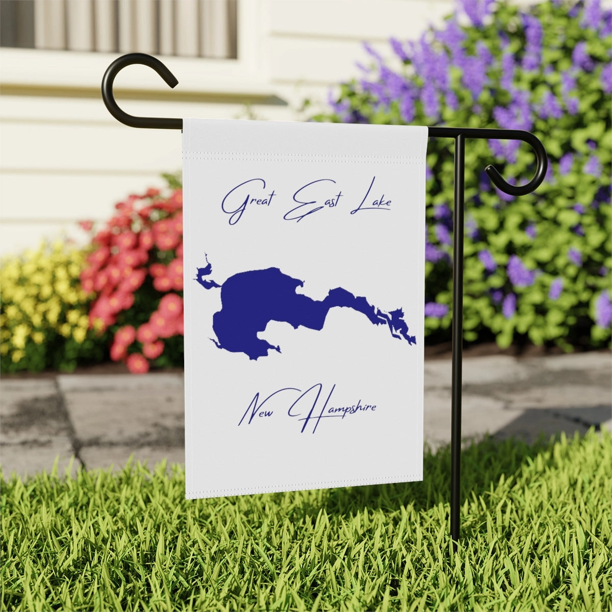 New  Hampshire  Great  East  Lake  Garden  Banner  other  position  view  from  context-2  12''  x  18''.webp