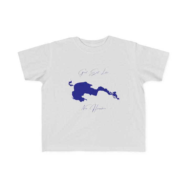 New  Hampshire  Great  East  Lake  Toddler  T-shirt  front  position  view  from  front  silver.webp