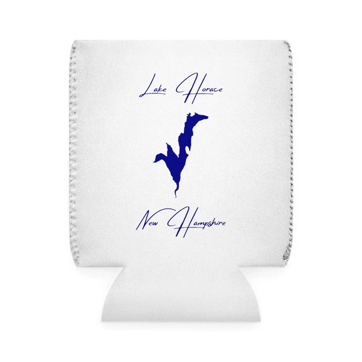 New  Hampshire  Lake  Horace  Can  Koozie  front  position  view  from  front-1  white.webp