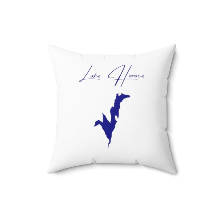 New  Hampshire  Lake  Horace  Pillow  front  position  view  from  back  16  x  16.webp