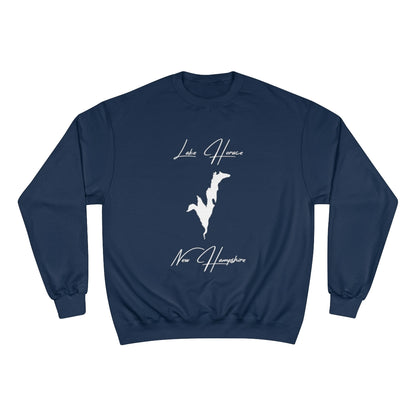 New  Hampshire  Lake  Horace  Sweatshirt  front  position  view  from  front  navy.webp