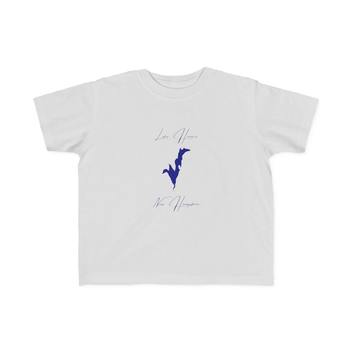 New  Hampshire  Lake  Horace  Toddler  T-shirt  front  position  view  from  front  silver.webp