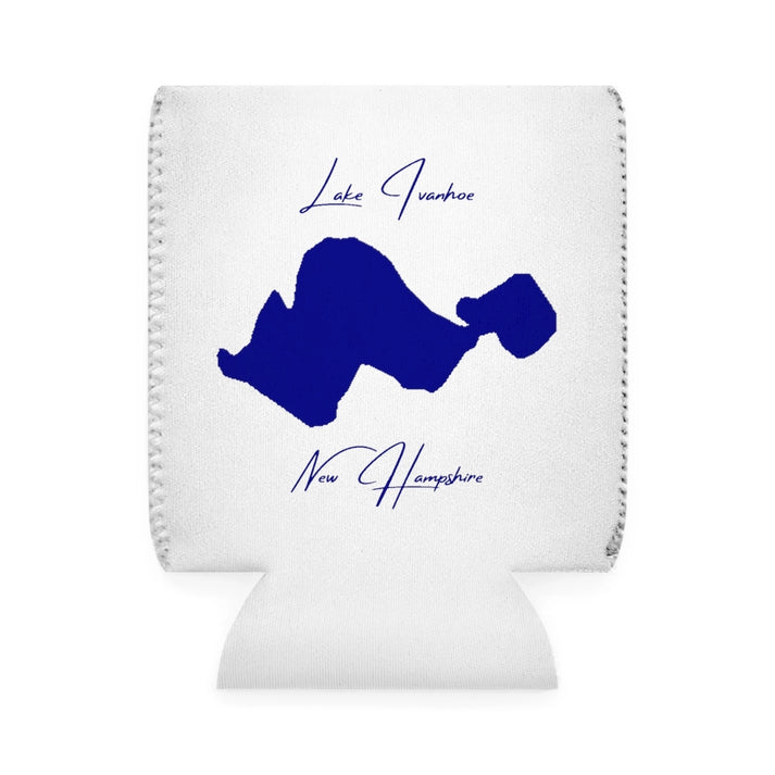 New  Hampshire  Lake  Ivanhoe  Can  Koozie  front  position  view  from  front-1  white.webp