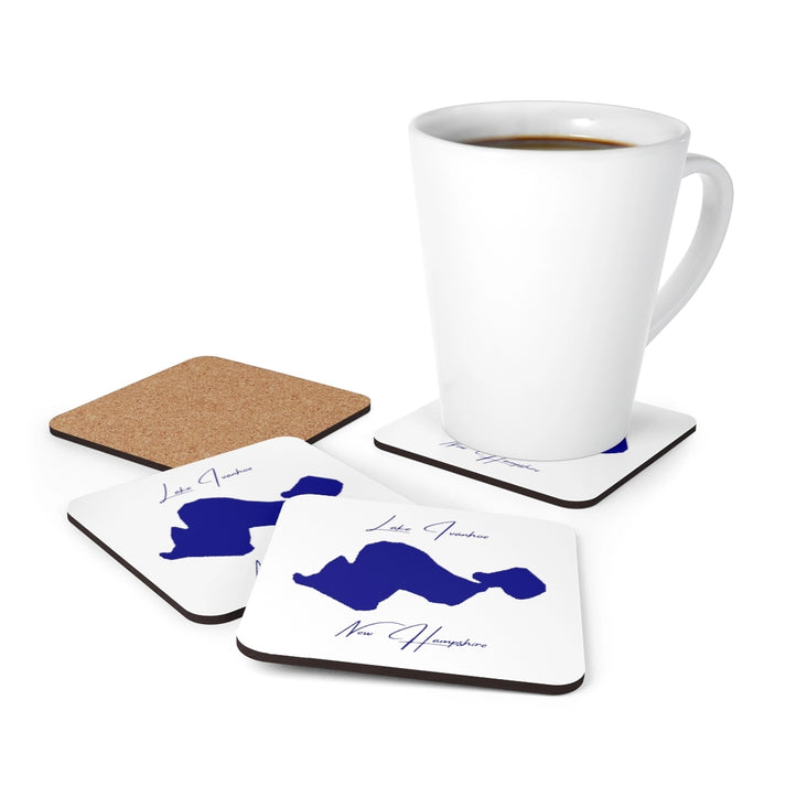 New  Hampshire  Lake  Ivanhoe  Coaster  Set  front  position  view  from  context-1  3.75  x  3.75.webp